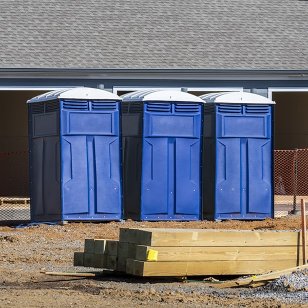 what is the expected delivery and pickup timeframe for the porta potties in Ingram PA